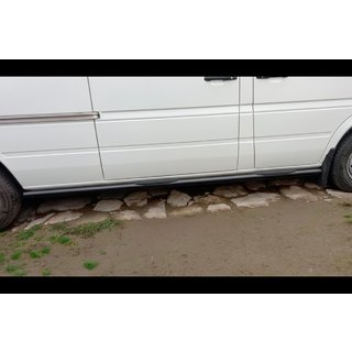 Side Bars Black (2 pcs, Stainless Steel) Mercedes Sprinter W901/902/903/904/905 1995–2006 photo 4
