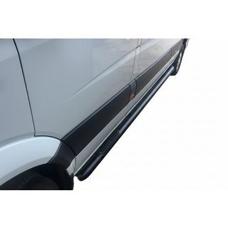 Side Bars Black (2 pcs, Stainless Steel) Mercedes Sprinter W906 2006–2018 photo 3