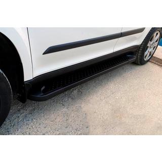 Side Steps Allmond Black (2 pcs, Aluminum) Skoda Yeti 2009-2017 photo 1