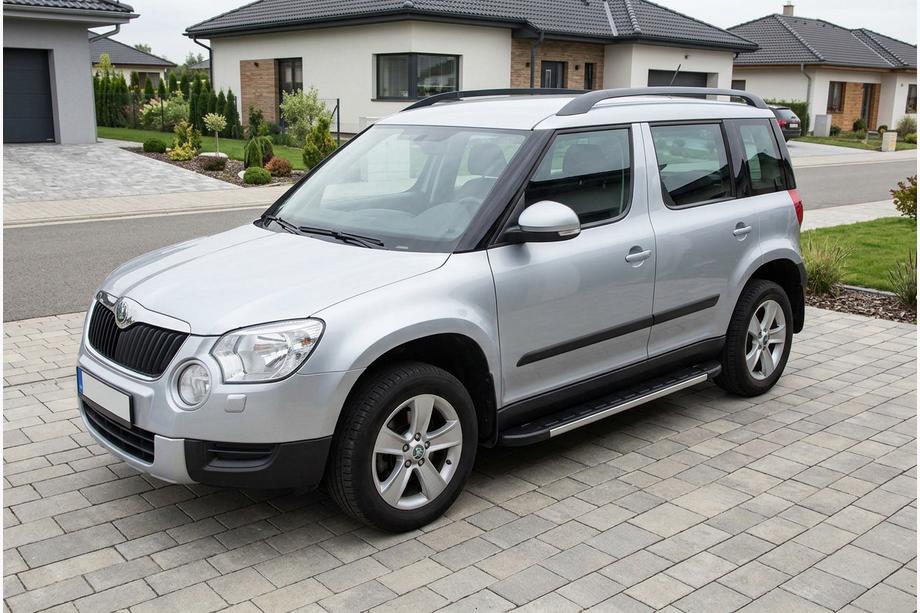 Skoda Yeti 2009-2017 Side Steps Duru (2 pcs, Aluminum) Image