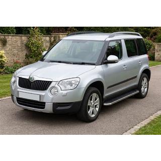 Side Steps Maydos V1 (2 pcs, Aluminum & Stainless Steel) Skoda Yeti 2009-2017 photo 1
