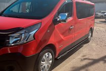Fiat Talento 2016- Side Bars BB002 Black (2 pcs, Stainless Steel) photo 5
