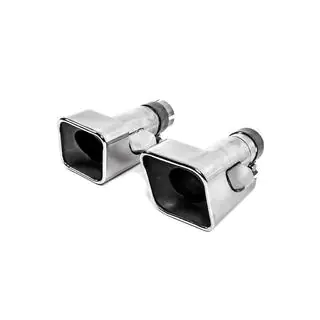 Exhaust Tips Sport V2 (2 pcs, stainless steel) photo 1