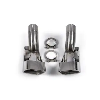 Exhaust Tips Sport V1 (2 pcs, stainless steel) photo 2