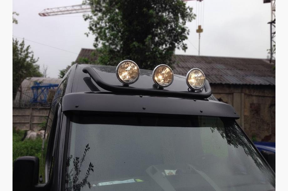 Man TGE 2017- Front Bar Black (Stainless Steel) Photo 1