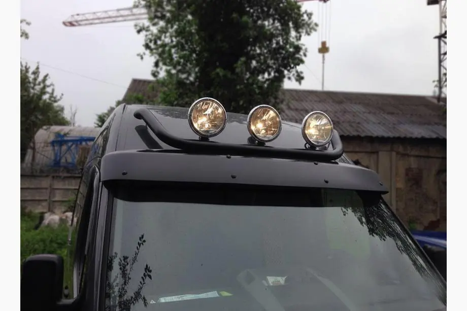 Man TGE 2017- Front Bar Black (Stainless Steel) Image