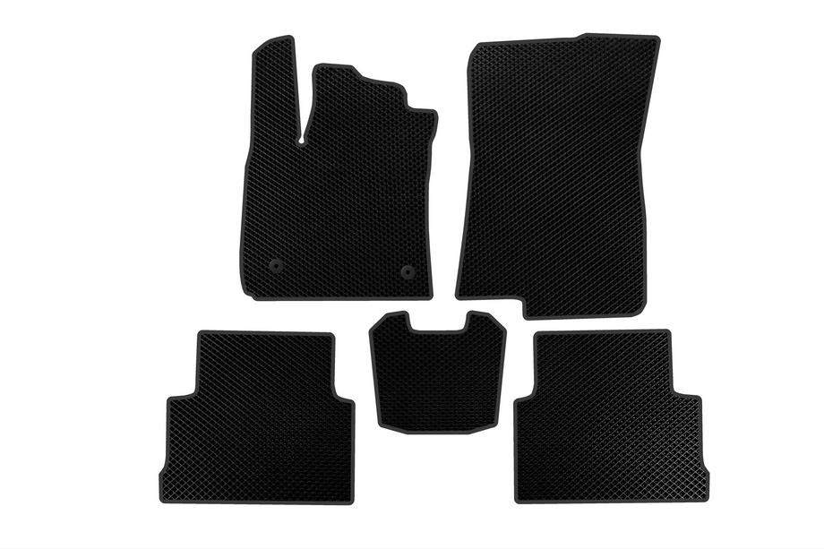Dacia Jogger 2022- EVA Floor Mats (2 Rows, Black) Image