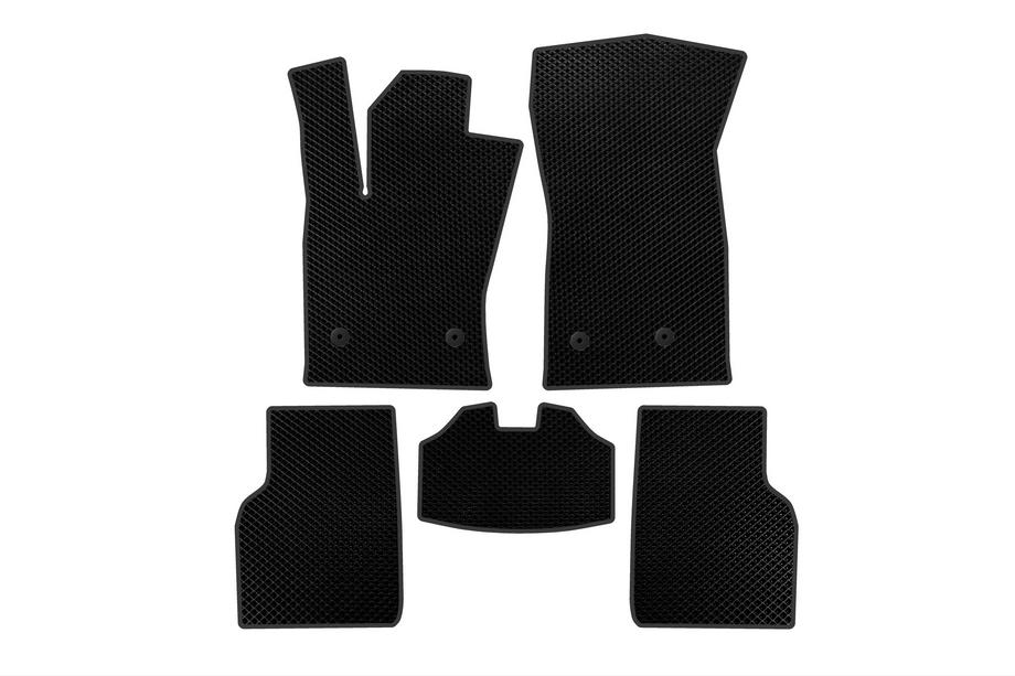 Jeep Compass 2016- EVA Floor Mats (Black) Image