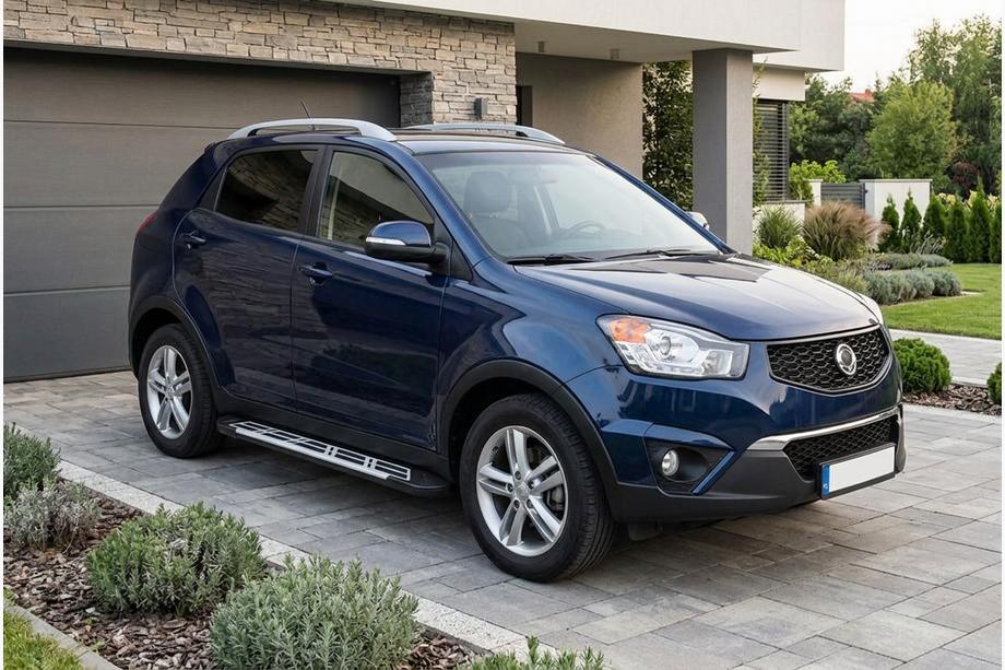 SsangYong Korando 2010-2019 Side Steps Sunrise (2 pcs, Aluminum) Photo 1