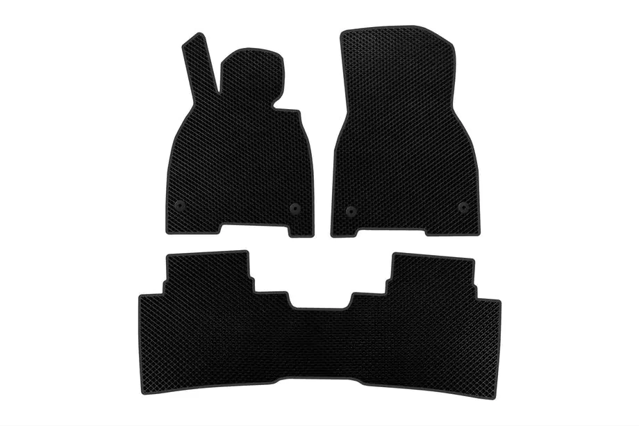 Mercedes EQS 2021- EVA Floor Mats (Black) Photo 1