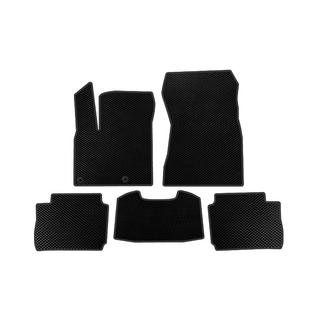 EVA Floor Mats (Electric, Black) Nissan Qashqai 2021-