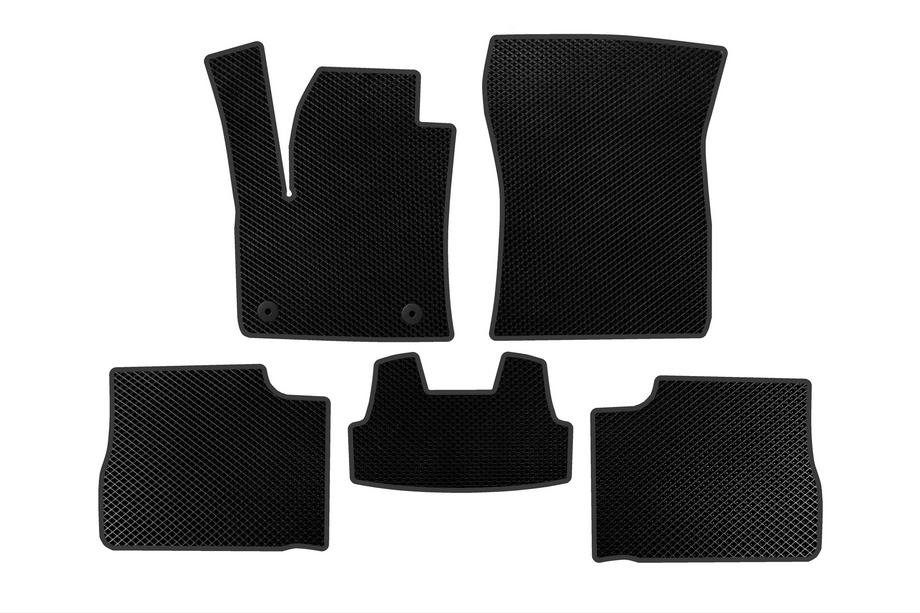 Peugeot 2008 2019- EVA V2 Floor Mats (2023-, Electric, Black) Photo 1