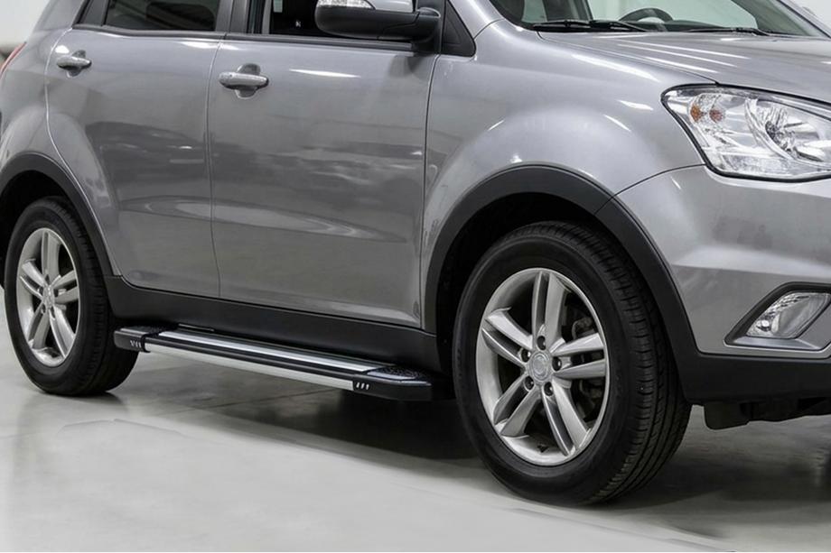 SsangYong Korando 2010-2019 Side Steps Rainbow (2 pcs, Aluminum) Image