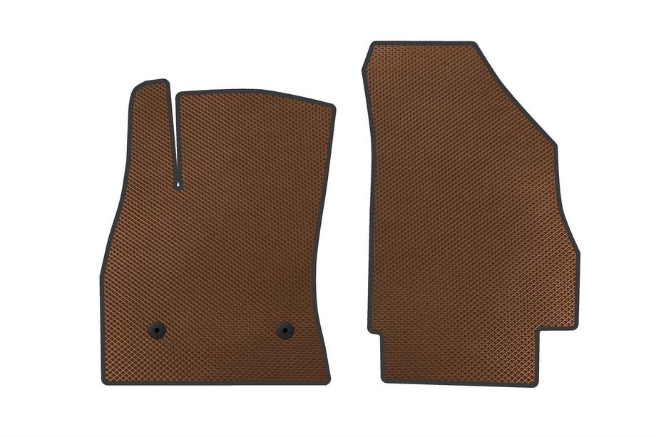Fiat Doblo III 2023- EVA Floor Mats (Brown) Photo 1