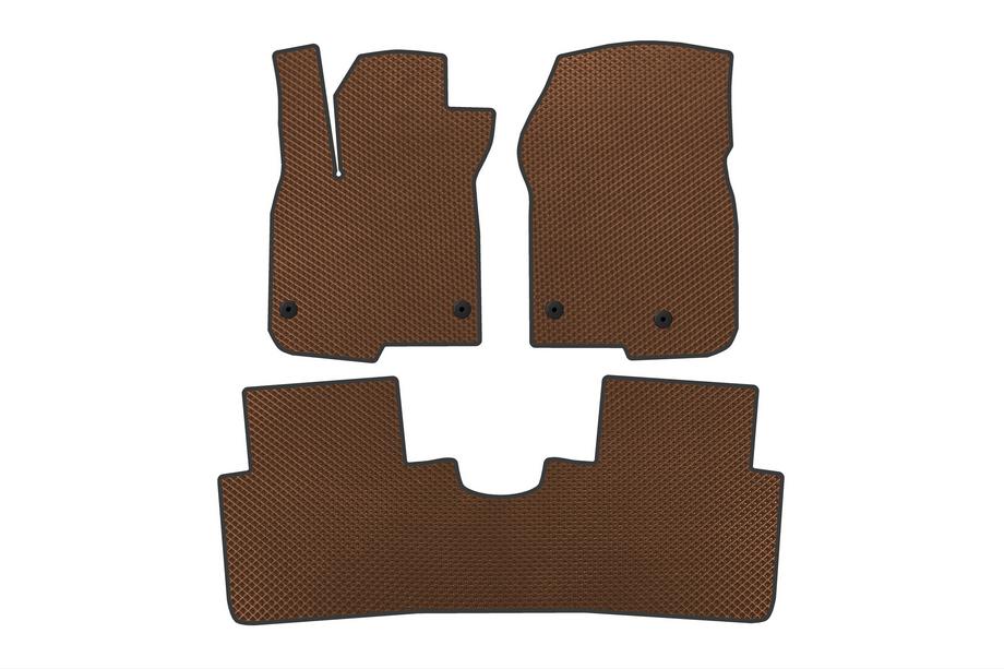 Honda CRV 2022- EVA Floor Mats (Brown) Photo 1