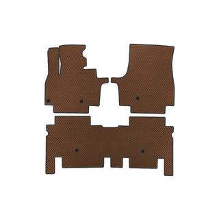 EVA Floor Mats (2 Rows, Brown)