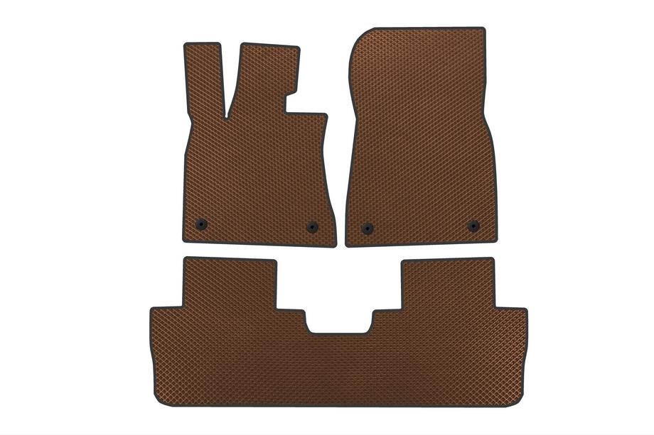 Lexus RX 2022- EVA Floor Mats (Brown) Image