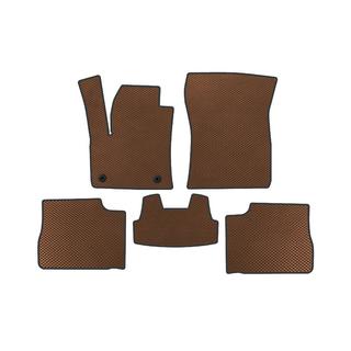 EVA floor mats V2 (2023-, Electric, Brown) Peugeot 2008 2019-