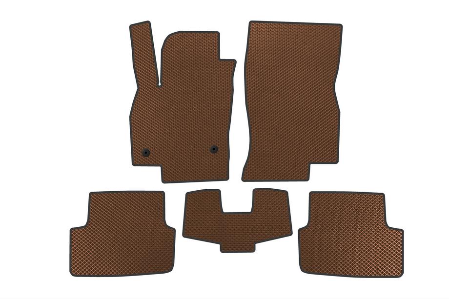 Seat Ibiza 2017- EVA Floor Mats (Brown) Photo 1