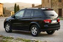 SsangYong Kyron 2005-2014 Side Steps Bosphorus Black (2 pcs, Aluminum) photo 1