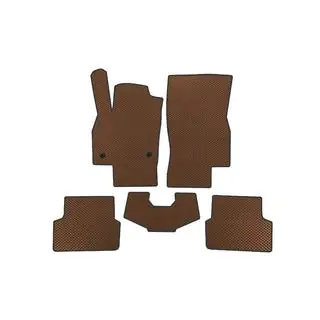EVA Floor Mats (Hatchback, Brown)