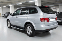 SsangYong Kyron 2005-2014 Side Steps Tayga Grey (2 pcs, Aluminum) photo 1