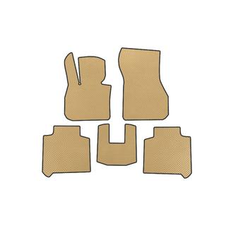 EVA Floor Mats (2 Rows, For F46, Beige) BMW 2 Series Active Tourer F45/F46 2014-2021