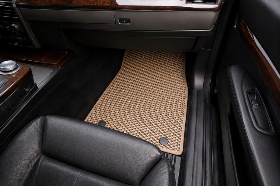 BMW 7 Series E65/66 2001-2008 EVA floor mats (for E66, beige) Photo 2