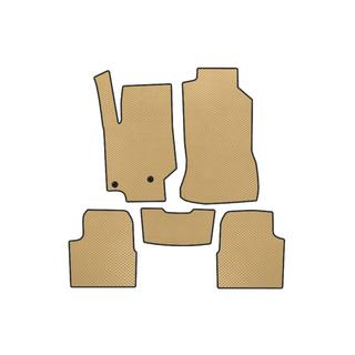 EVA Car Mats (Petrol, Beige)