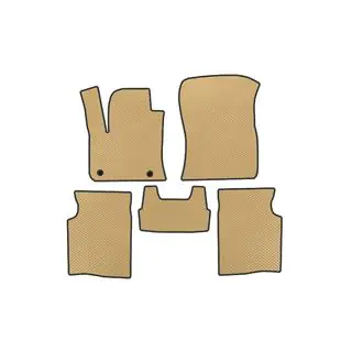 EVA Floor Mats (Electric, Beige)
