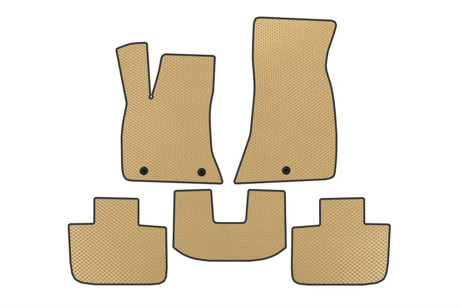 Chrysler C300 2011-2023 EVA V2 Floor Mats (Beige) Photo 1