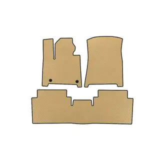 EVA Floor Mats (2 Rows, Beige)