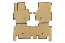 KIA EV9 EVA Floor Mats (2 Rows, Beige) photo 1