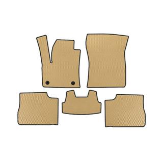 EVA V2 Floor Mats (2023-, Electric, Beige) Peugeot 2008 2019-