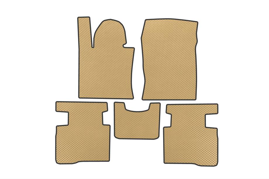 SsangYong Korando 2019- EVA Floor Mats (Beige) Image