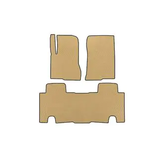 EVA Floor Mats (Beige) SsangYong Musso ІІ 2018-