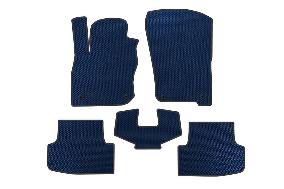 Audi A3 2020- EVA Car Mats (HB, Blue) Image