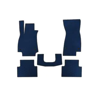 EVA Floor Mats V2 (Sedan, blue)