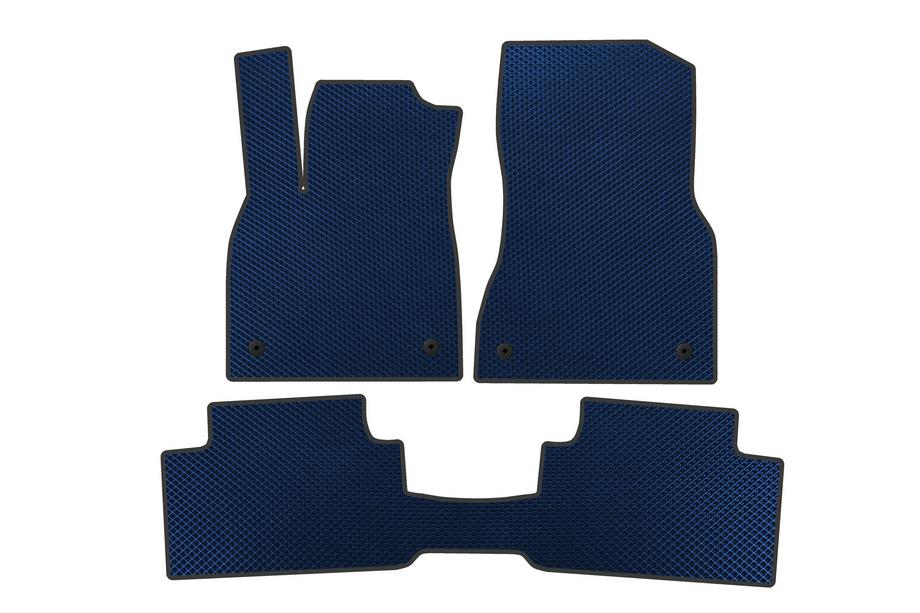 Audi Q6 2022- EVA Floor Mats (Blue) Photo 1
