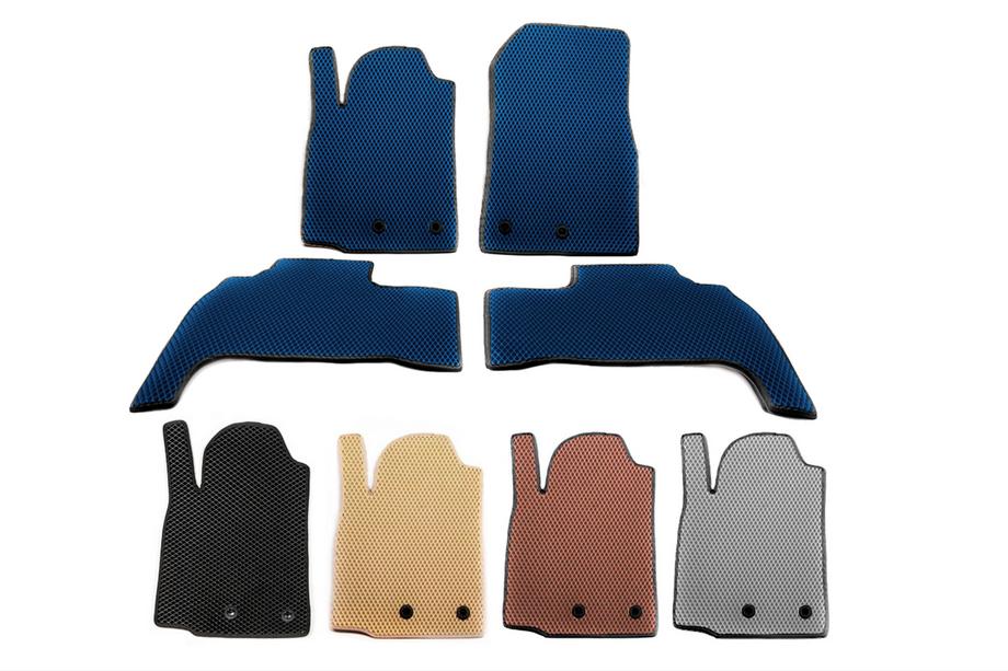BMW X3 G01 2018- EVA floor mats (for IX3 G08, blue) Photo 1