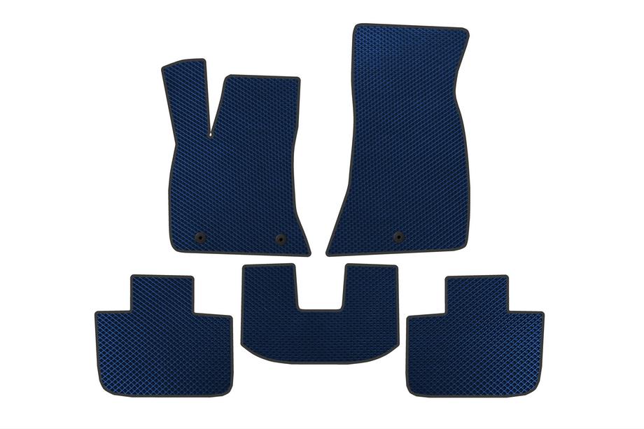 Chrysler C300 2011-2023 EVA Floor Mats V2 (Blue) Image