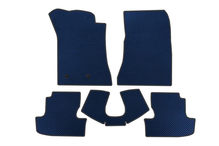 Ford Mustang 2015-2023 EVA Floor Mats V2 (Blue) Image