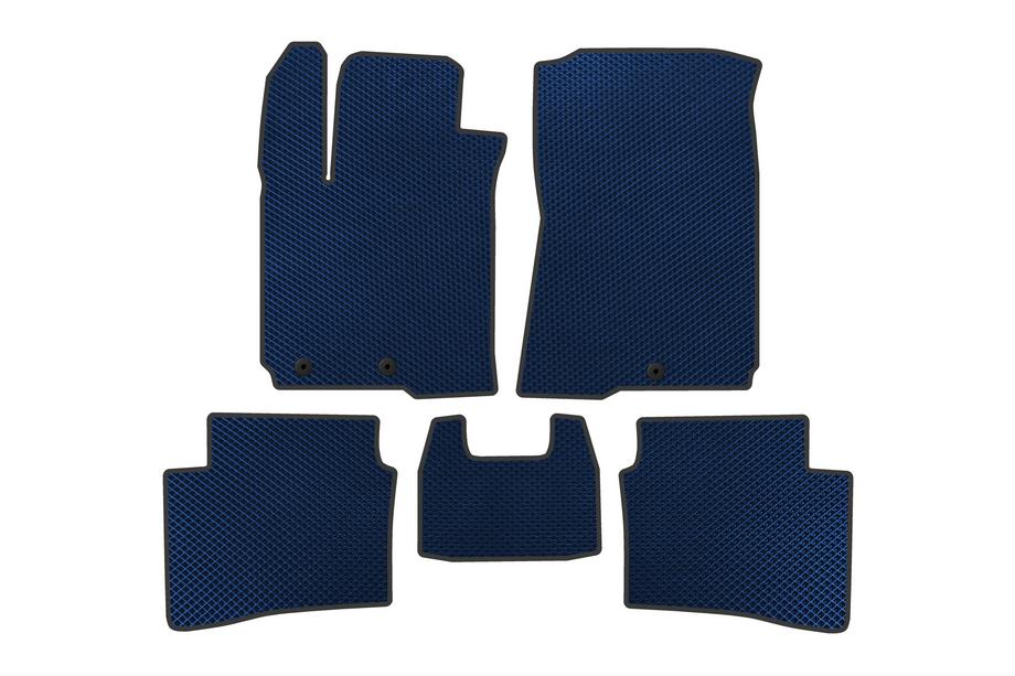 Hyundai I-20 2014-2020 EVA Floor Mats (Blue) Photo 1