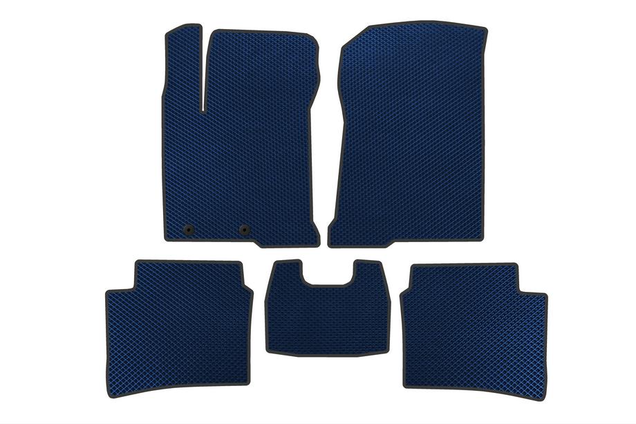 Hyundai I-20 2020- EVA Floor Mats (Blue) Image