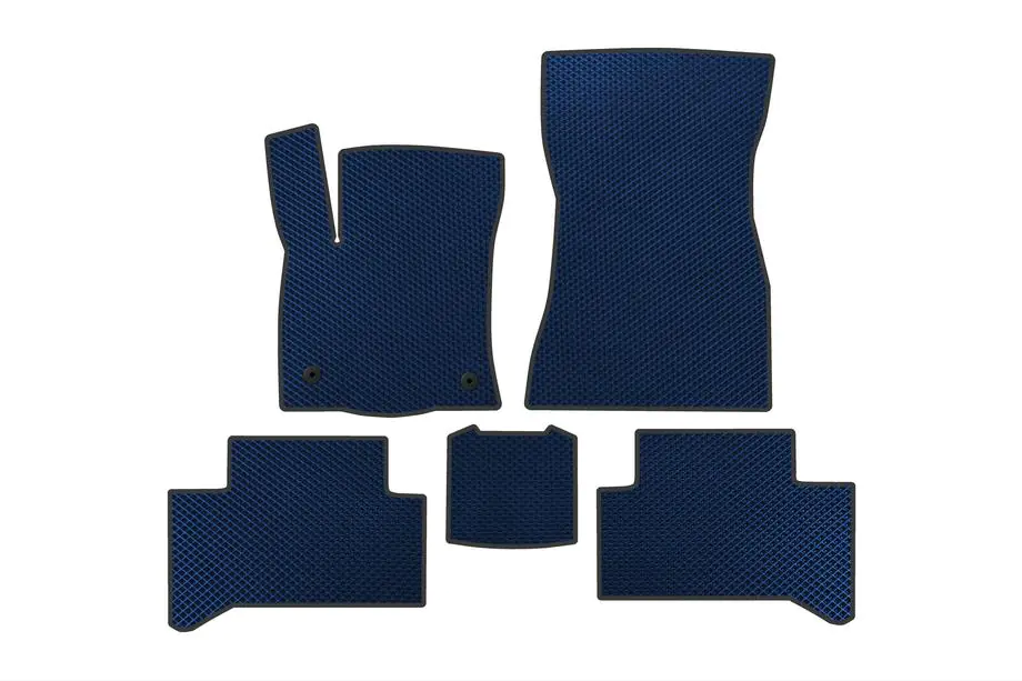 Mercedes EQA 2021- EVA Floor Mats (Blue) Image