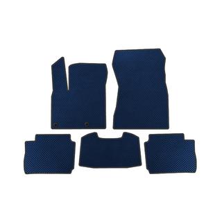 EVA Floor Mats (Electric, Blue) Nissan Qashqai 2021-
