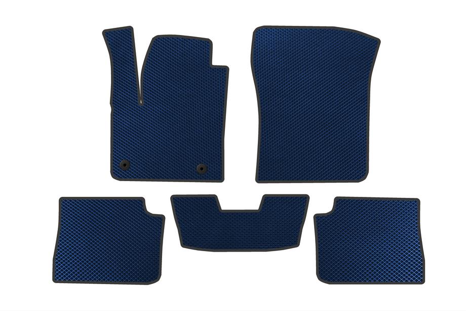 Opel Corsa F 2019- EVA Floor Mats (Electric, Blue) Image