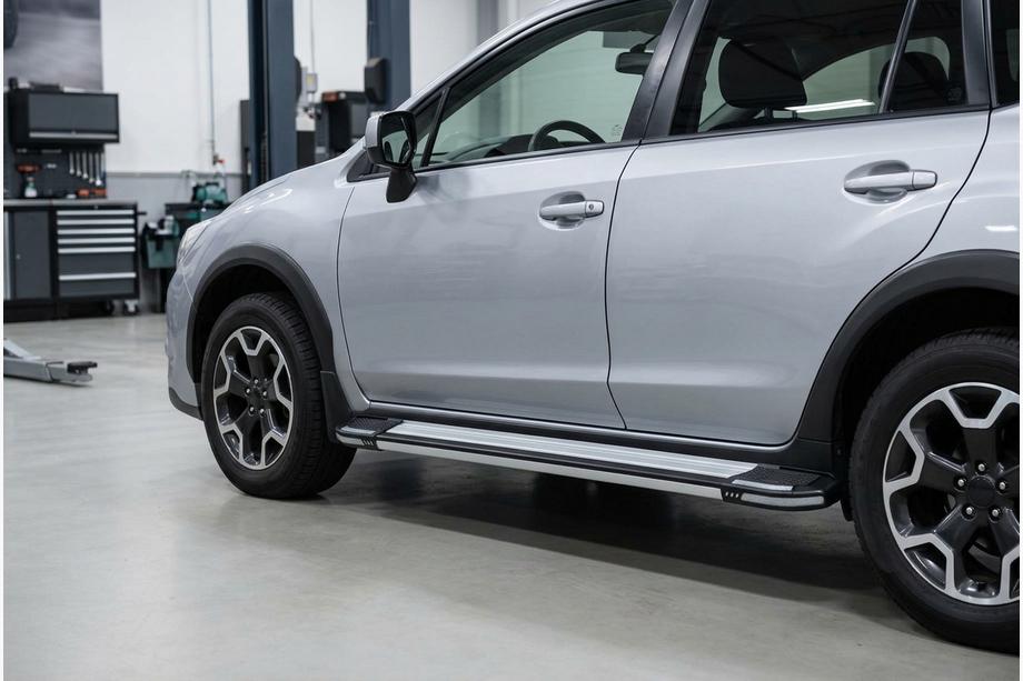 Subaru XV 2011-2017 Side Steps Rainbow (2 pcs, Aluminum) Image