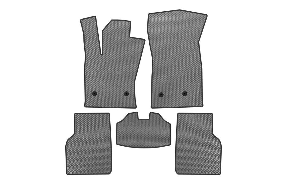 Jeep Compass 2016- EVA Floor Mats (Gray) Image