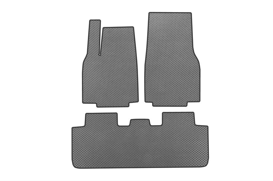 Tesla Model Y 2020- EVA Floor Mats (For Juniper 2025-, Gray) Image